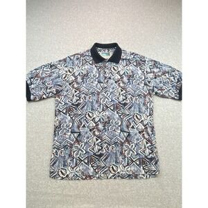 Cooke Street ‎ Mens Shirt Large Short Sleeve Cotton Vacation Hawaiian Casual